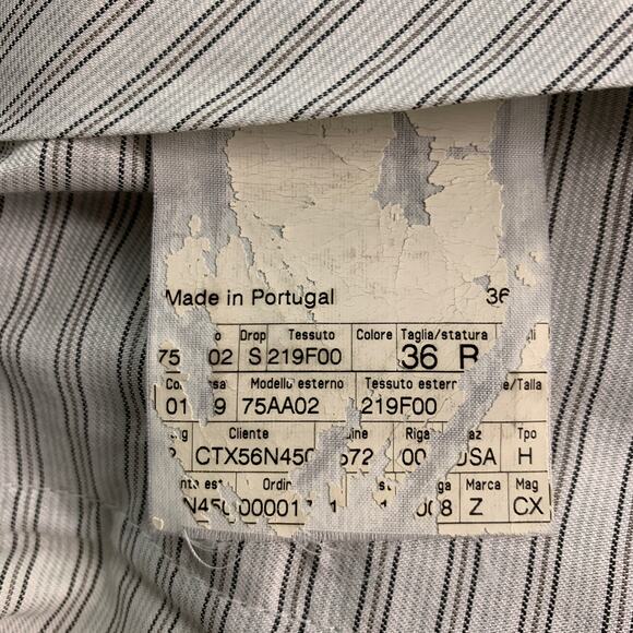 ERMENEGILDO ZEGNA Size 32 Grey Wool Flat Front Dress Pants - Picture 4 of 6